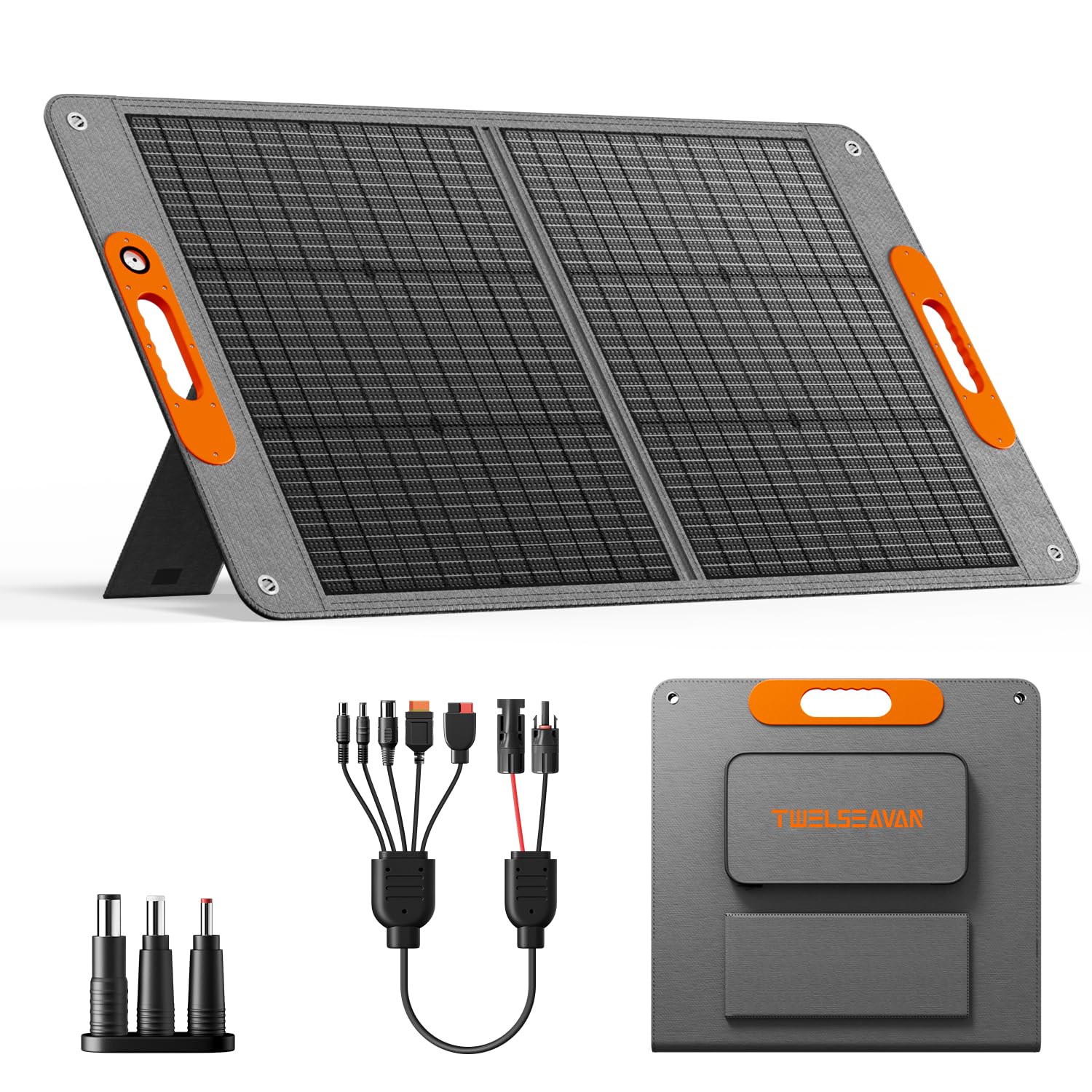 Amazon.com : 100W Portable Solar Panel for Power Station, 24% High